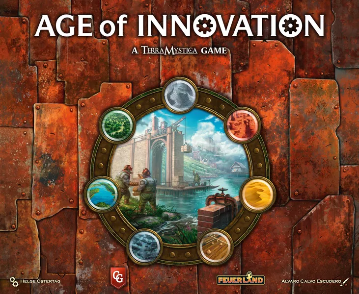 Brettspiel Runde - Limited Edition: Age of Innovation