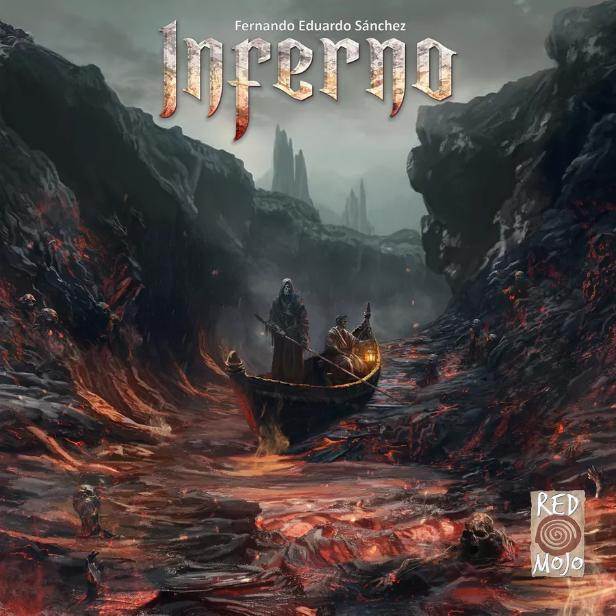Brettspiel Runde - Limited Edition: Inferno